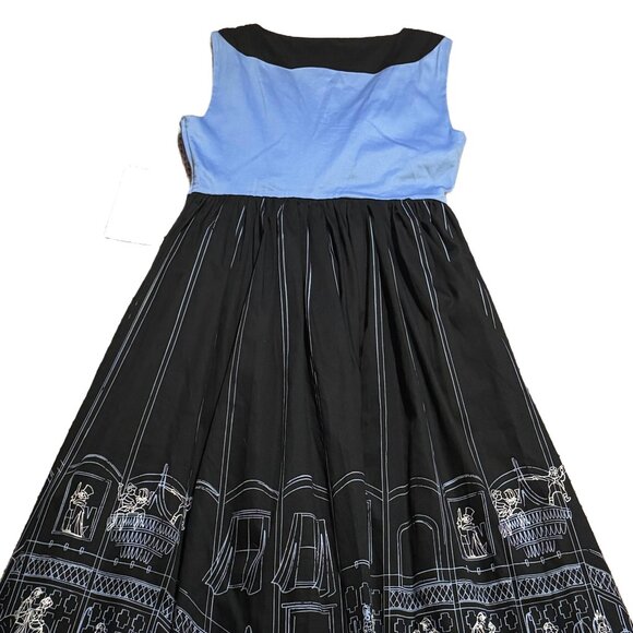 Disney Black and Lavender Midi Dress - Picture 5 of 10